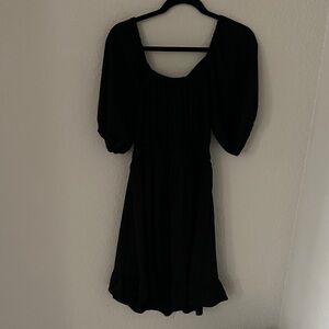 Casual Black Dress Size L